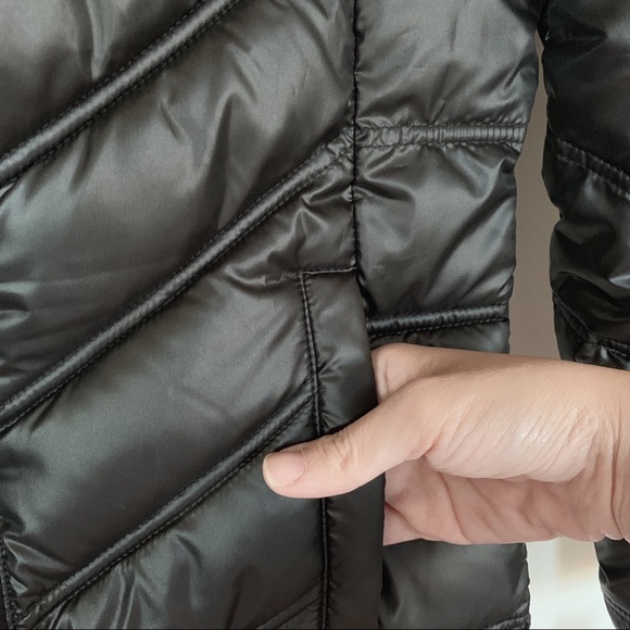 Kenneth Cole I Love New York Faux Fur Lined Coat - Picture 5 of 8